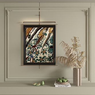 decorative painting 3d model