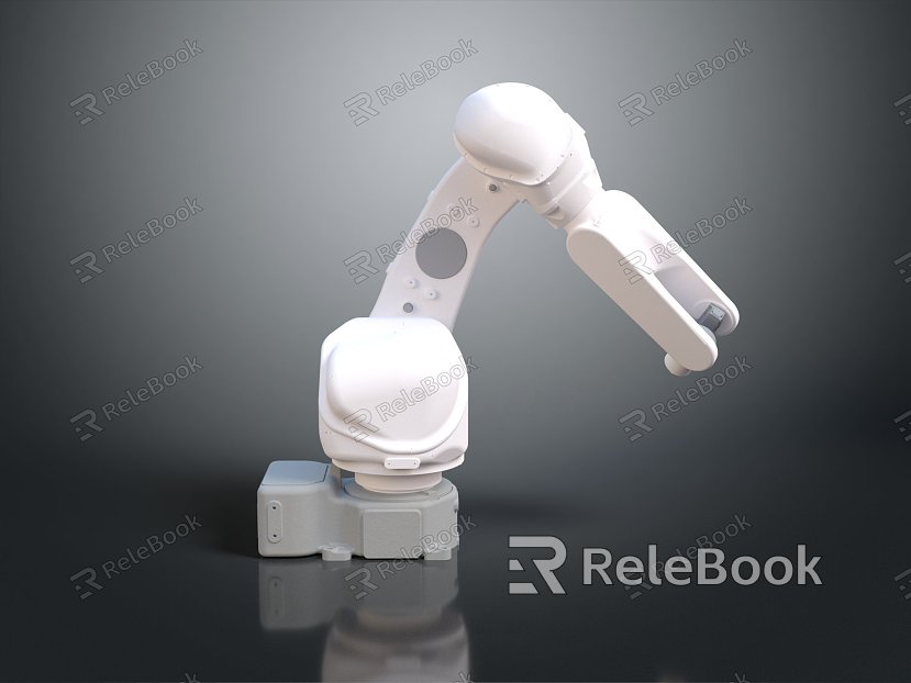 Modern Robot Arm Robot Arm Mechanical Arm Robot Arm Robot Head model