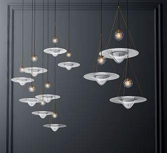 Modern Chandelier Small Chandelier Decorative Chandelier 3d model