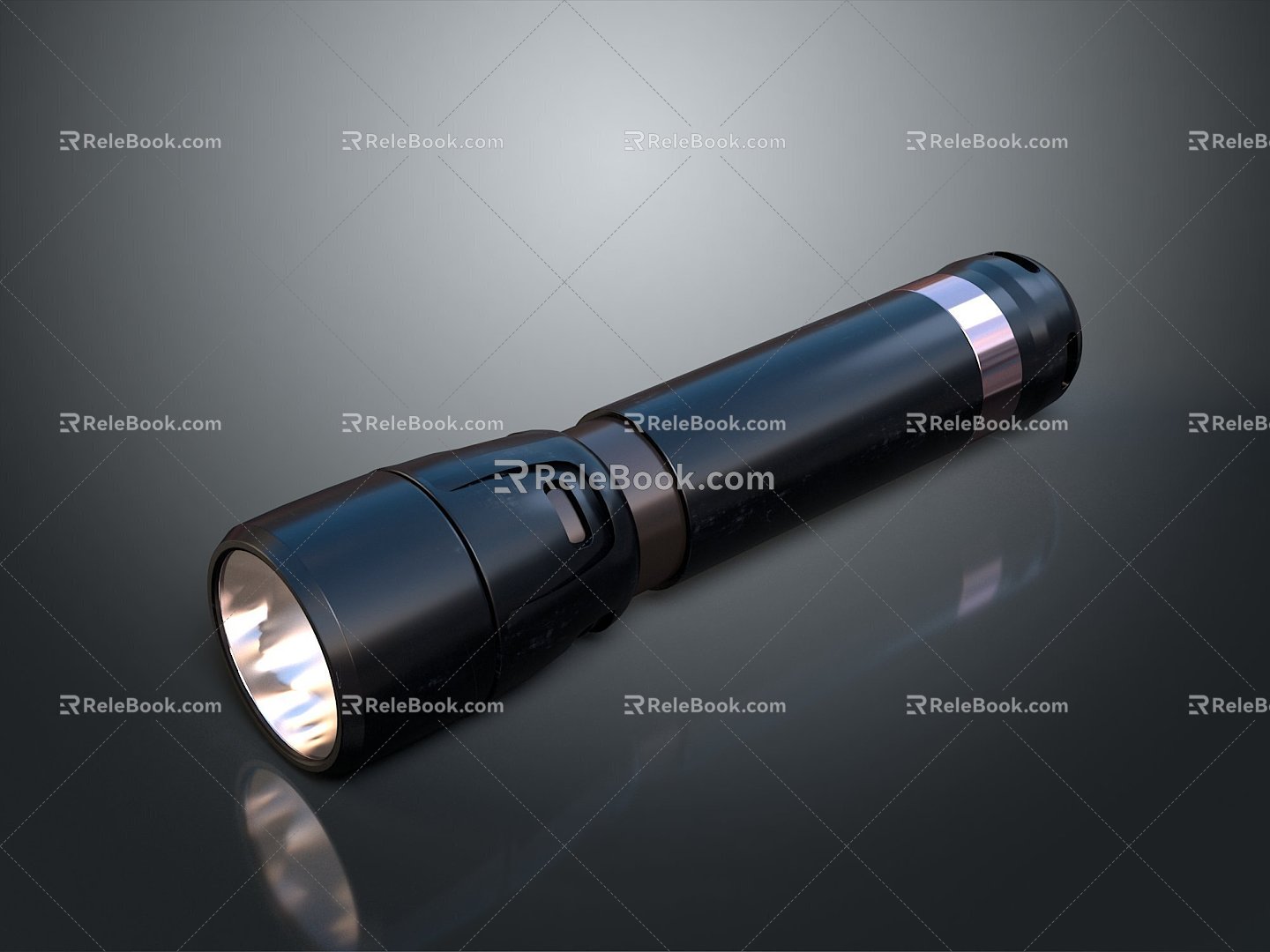 Flashlight flashlight flashlight military flashlight lighting tools tactical flashlight charging flashlight 3d model