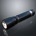 Flashlight flashlight military flashlight lighting tools tactical flashlight charging flashlight 3d model