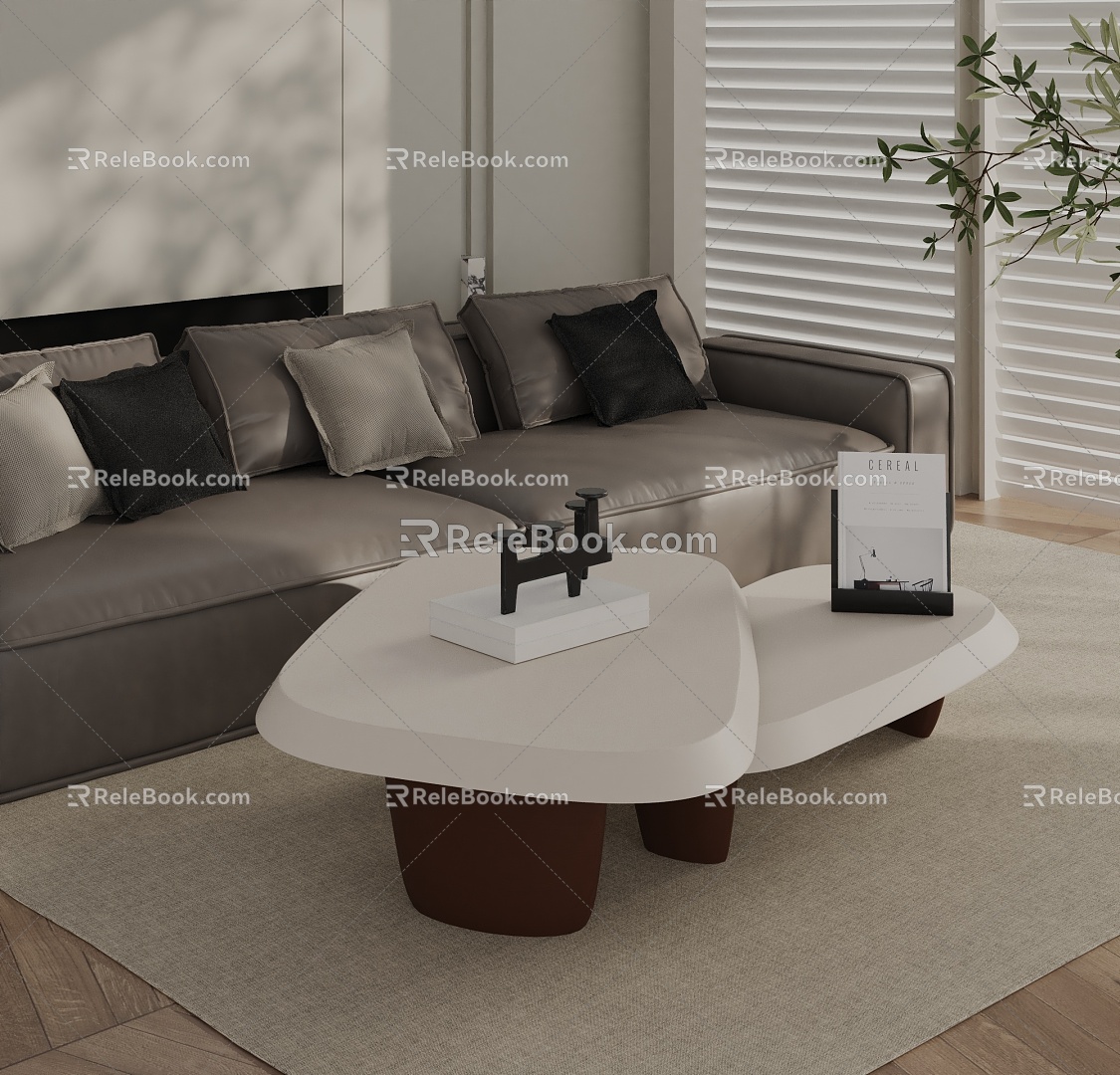 Coffee table 3d model