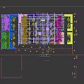 Modern Bar Interior Design With Chandeliers Stained Glass Windows Bar Stools And Stage Lights