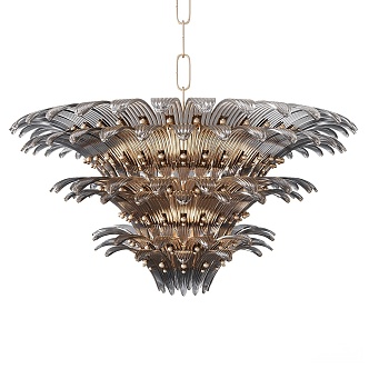 Modern chandelier 3d model