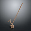 Handmade Braided Rope Hook With Long Rod And Flower Knot Decoration For Household Daily Use