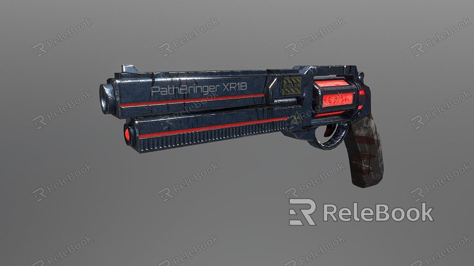 science fiction revolver model