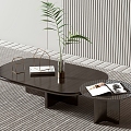 Modern Minotti coffee table 3d model