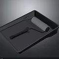 Hardware Paint Tools Including Roller Tray And Handle For Professional Painting Use 3d model