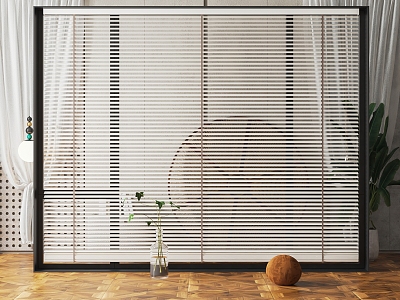 Modern venetian blinds model