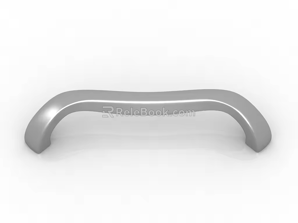 Modern handle 3d model