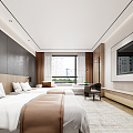 Hotel Rooms Modern Rooms 3d model