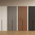 Modern Wardrobe Doors in White Gray Brown and Black Colors for Home