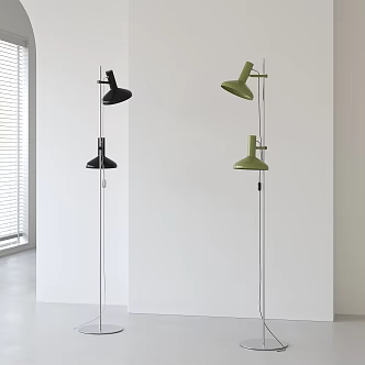Modern Metal Floor Lamp 3d model