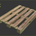 Wooden Pallet Storage Shelf With Sturdy Structure For Home Organizational Use