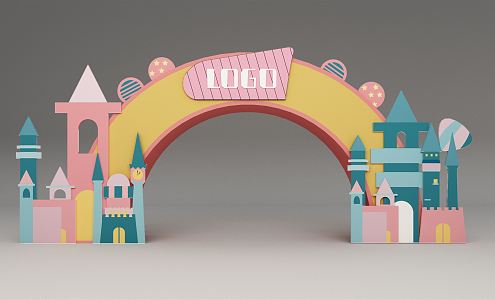 Arch 3d model