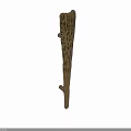 Golden Textured Cabinet Handles With Intricate Design For Modern Furniture