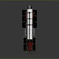 Military Green Truck Carrying Weapon Missile as Heavy Duty Multi Wheeled Launch Vehicle
