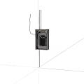 Industrial Equipment Electrical Control Panel With Metal Enclosure And Internal Wiring Components