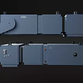 Air conditioning unit Air conditioner 3d model