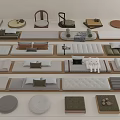 Modern Minimalist Furniture Collection Featuring Sofas Chairs Tables Cushions And Neutral Tones