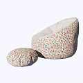 Modern Lazy Sofa Memphis Lazy Sofa 3d model