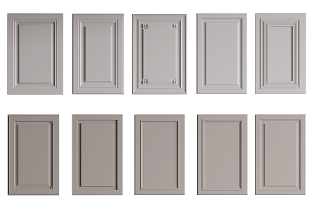 Cabinet door panel 3d model