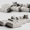 SABA Multiplayer Sofa Module Sofa 3d model