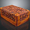 Exquisite Hand Carved Wooden Box For Storing Clothing Accessories And Jewelry