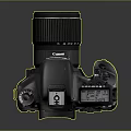 DSLR Camera Card Machine Digital Camera Digital Camera Photographic Equipment 3d model
