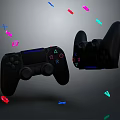 gamepad wireless gamepad game console accessories gamepad 3d model