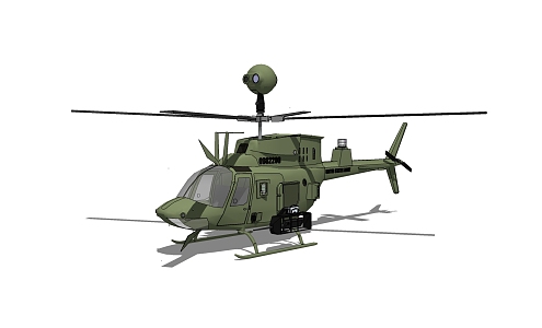 Helicopter 3d model