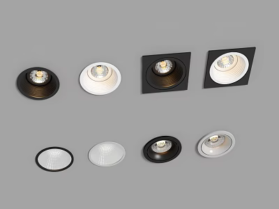 Spotlight Downlight 3d model