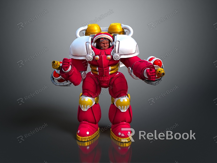 Mech Warrior Mech Soldier Machine Battlearm Mechanical Battlearm Machine Fighter Robot model