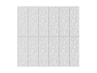 Modern Wall Decoration 3d model