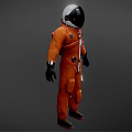 The Modern Astronaut 3d model