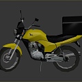 Motorcycle Two-wheeled Motorcycle Cross-country Motorcycle Road Race Motorcycle Motor Vehicle Transport 3d model