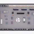 Li-Ning Sports Clothing Store With Interior Displays And Fashion Apparel Racks