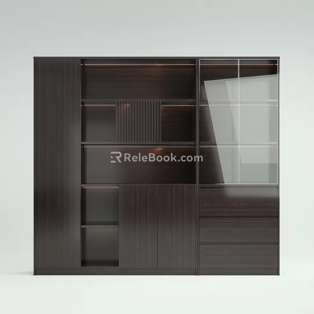 Modern Filing Cabinet Boss Filing Cabinet Layout Filing Cabinet 3d model