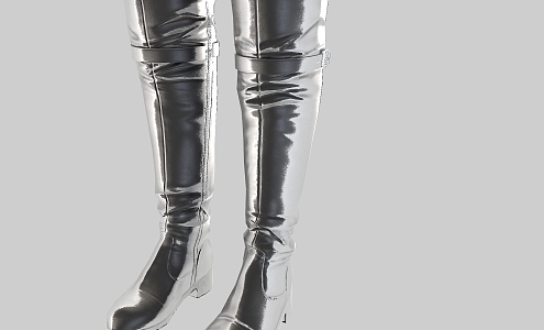 Boots Long Boots Leather Boots Over-the-Knee Boots Next Generation 3d model