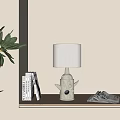 Quiet Table Lamp 3d model