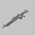 Weapons Light Machine Gun 3d model