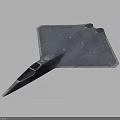 Futuristic Transparent Spacecraft Design Featuring Blue Accents For Advanced Cosmic Exploration