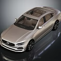 Sleek Silver Luxury Sedan With Panoramic Sunroof Light Interior And Black Alloy Wheels