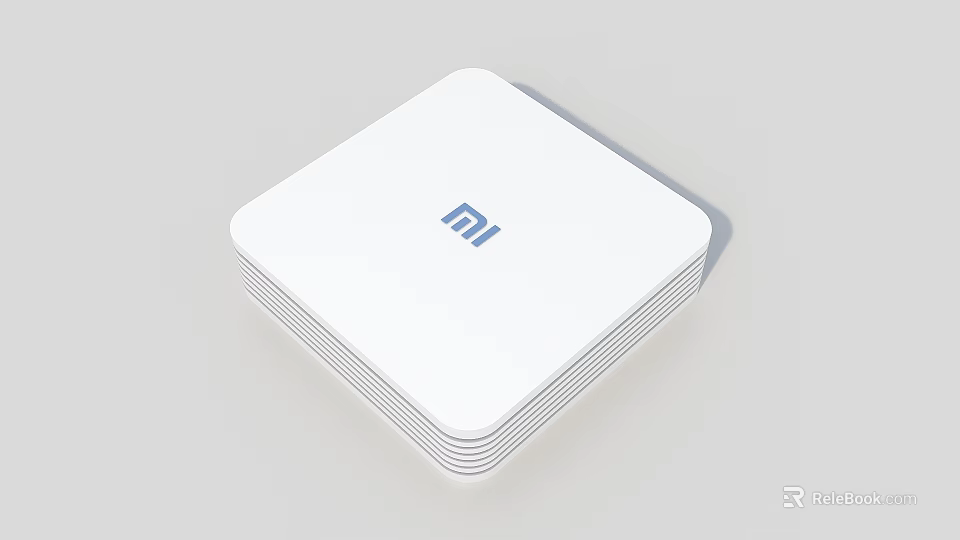 Xiaomi Square Shaped Daily Electrical Appliance Product 3d model