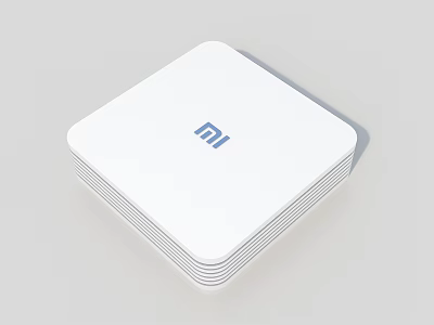Xiaomi Square Shaped Daily Electrical Appliance Product 3d model