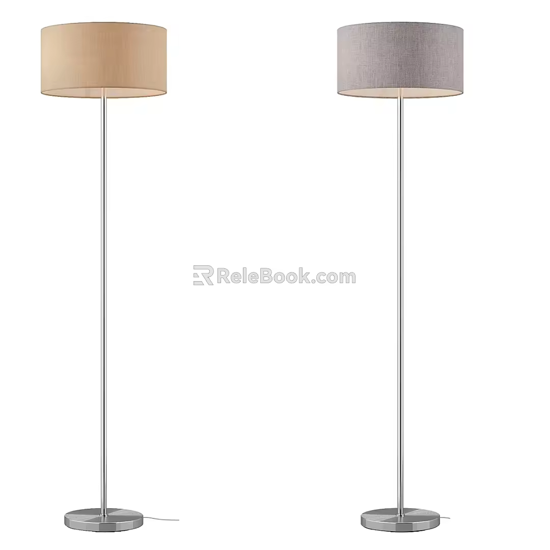 Modern minimalist floor lamp floor lamp simple floor lamp 3d model