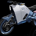 Modern Motorcycle Mercedes Concept Motorcycle 3d model