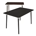 Modern Casamilano Dining Table Solid Wood Table and Chair Table Combination 3d model