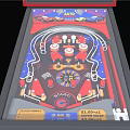 Pinball Machine Game Machine Slot Machine 3D Pinball Machine 3d model