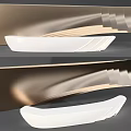 Modern reception desk Reception desk Front desk 3d model